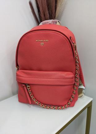 Рюкзак брендовый michael kors slater medium кожа оригинал на подарок