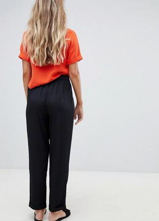 Брендовая красно-оранжевая блузка "new look" на пуговицах. размер uk8/eur36.9 фото