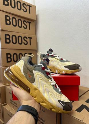 Кроссовки nike air max 270 x travis scott gold