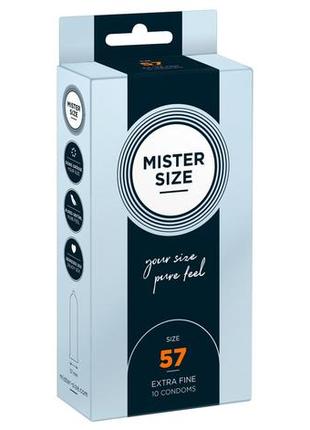 Презервативы mister size (57 мм) 10 шт