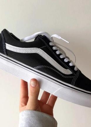 Vans old skool, black/white 45