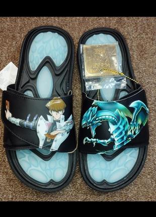 Тапочки adidas reptossage yu-gi-oh black hq4276 (оригінал)