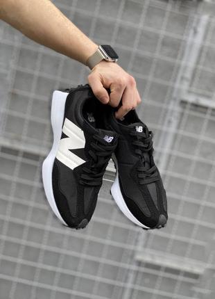 New balance 327 black and white