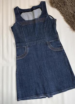 Джинсовый сарафан