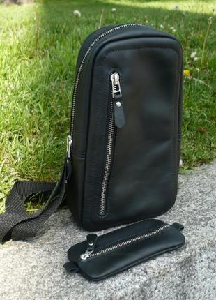 Комплект: сумка слинг и ключница