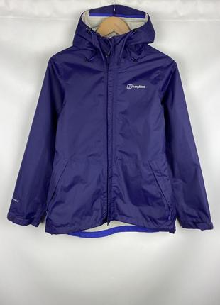 Жіноча туристична куртка вітровка berghaus hydroshell