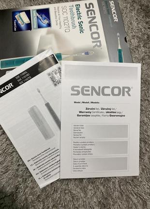 Sencor soc 1102tq електрична зубна щітка3 фото