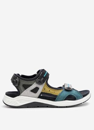 Шкіряні спортивні жіночі босоніжки ecco x-trinsic 40 розмір