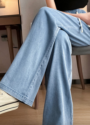 Джинсы молодежные для девочек  подростков на лето 1004241мо