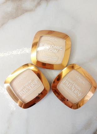 Хайлайтер для обличчя l'oreal paris light of paradise