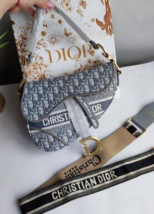 Сумка dior saddle 25*19 см