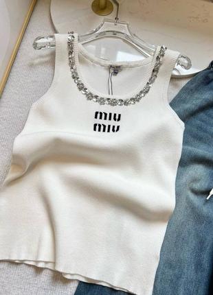 Майка miu miu