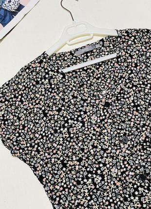 Гарна сукня з гудзиками в квітковий принт бренд b.young👚3 фото