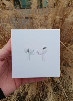 Бездротові навушники apple airpods pro original series 1:1 з шумозаглушенням 100% білі