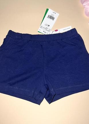 Шорты хлопковые/болезненно размер:  ✅ 128