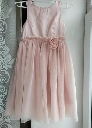 Нарядное платье 7-8 лет 122-128 см