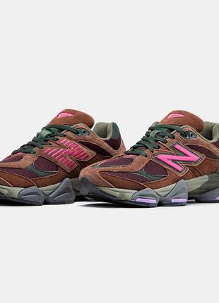 New balance 9060 rich oak burgundy