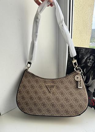Сумка guess noelle беж 5