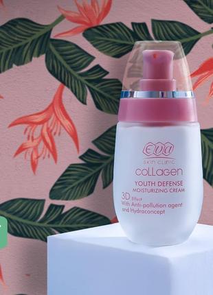 Eva skin clinic collagen cream єва колаген крем з колагеном 20+ 50 мл