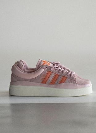 Кросівки adidas campus x bad bunny pink beige