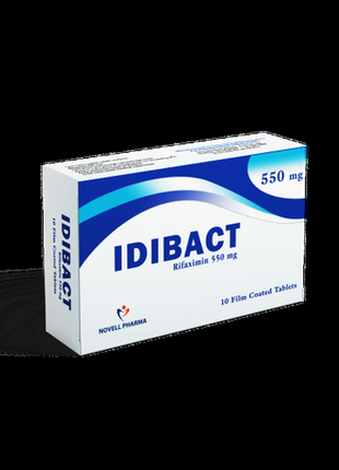Idibact 550 mg rifaximin ідибакт рифаксимін 550 мг 20 табл єгипет