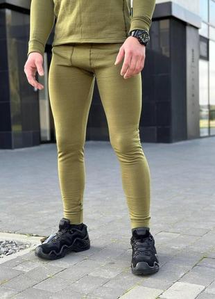 Мужское термобелье военное вафелька олива, зимнее термобелье зсу мужское хаки, мужской...