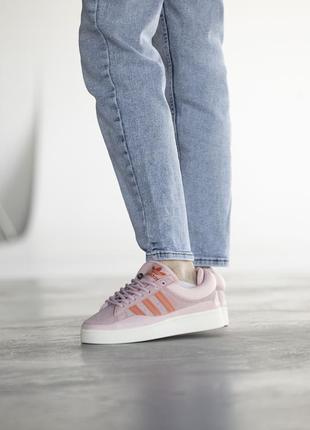 Кросівки adidas campus x bad bunny pink beige