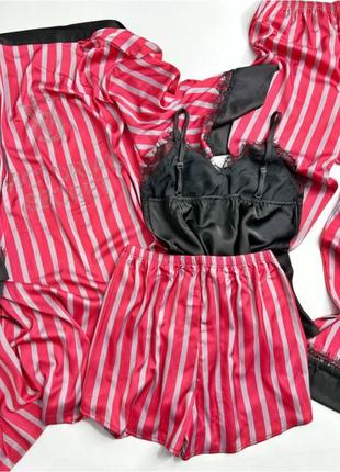 Комплект домашней одежды пижама+халат2 фото