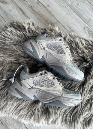 Кроссовки nike m2k tekno grey   •