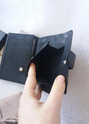 Мужской кожаный кошелек портмоне кожаное3 фото