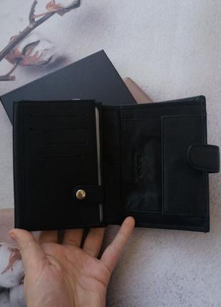Мужской кожаный кошелек портмоне кожаное2 фото