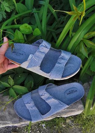 Шлепки, босоножки джинс 42, 43