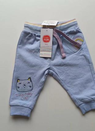 Штанці нові cool club, розмір 56-62, для дівчинки