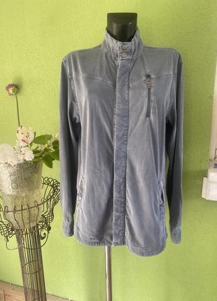 Куртка-сорочка трикотаж бавовна