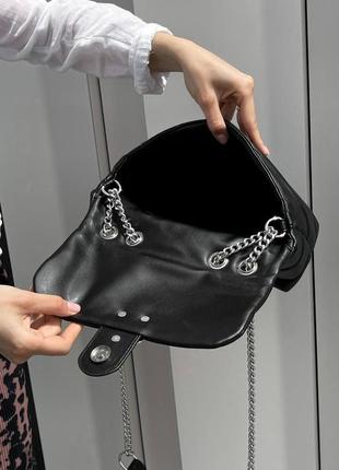 Сумка pinko puff black bag v26 фото