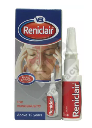 Reniclair nasal spray трав'яний спрей для носа при синуситі 15 мл
