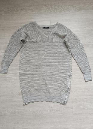Туника туника джемпер кофта удлиненная свитер свитер свитерик легкий