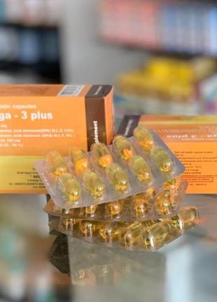 Omega 3 plus sedico омега 3 плюс гиповитаминоз 30 капс египет