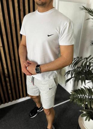 Комплект мужской летний тройка ( футболка + штаны + шорты)