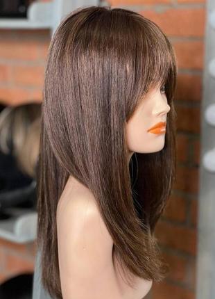 4️⃣2️⃣см натуральний парик наращивание волос перука фотосессия прическа стрижка зачіска