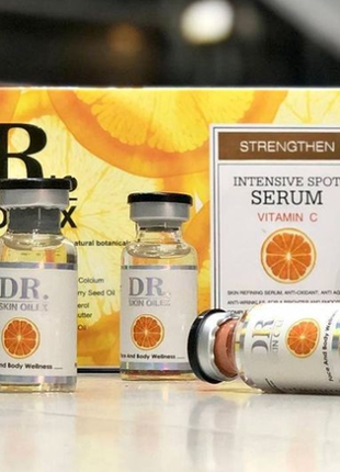 Dr skin oilex ампулы для кожи с витамином с для осветления египет