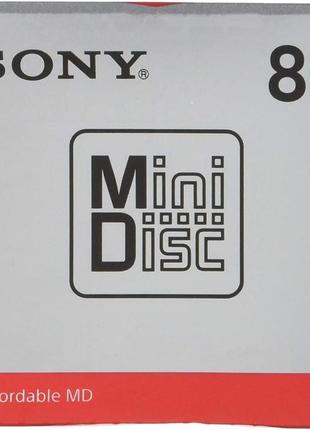 Мини диск sony md80 minidisc neige (7045)