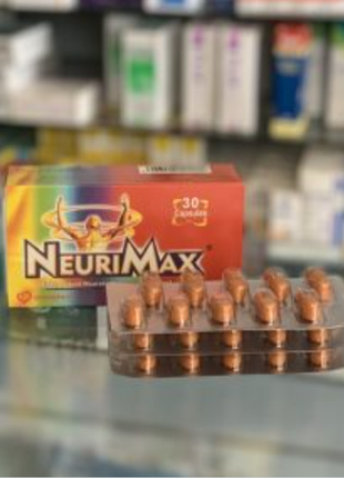 Neurimax нейрамакс в1 в2 в6 в16 селен цинк 30 капс