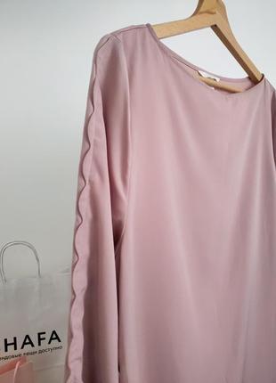 Нова жіноча ніжно рожева вільна сукня h&m4 фото