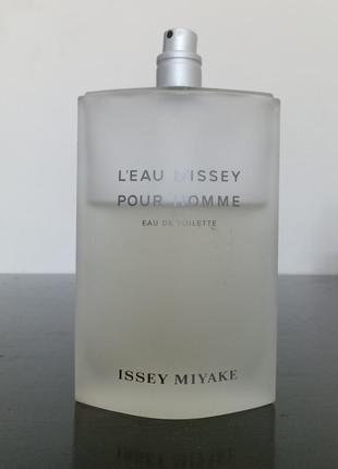 Туалетна вода для чоловіків l'eau d'issey pour homme issey miyake, 125 мл