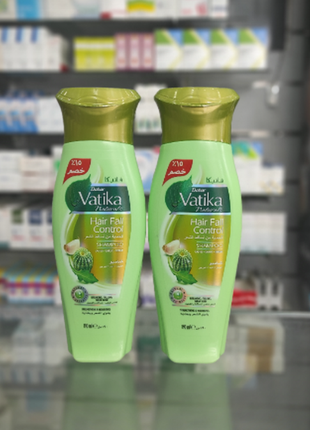 Dabur vatika ватика шампунь против выпадения волос кактус чеснок руккола 180 мл египет