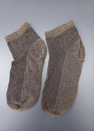Шкарпетки з люриксом р.36-37