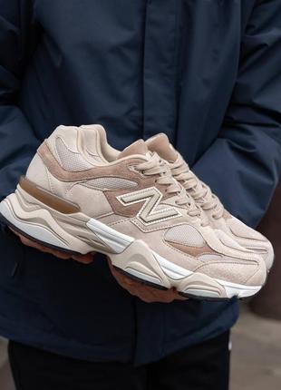 Кросівки new balance 9060 beige full