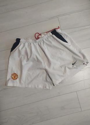 Футбольні шорти manchester united 2000-х років від nike розмір xl