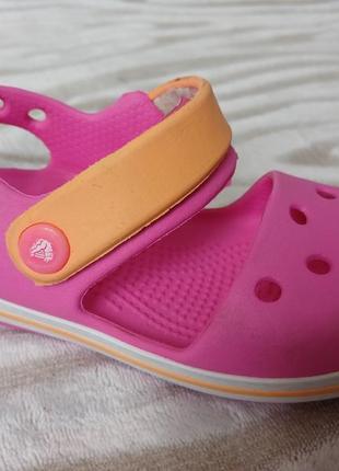 Кроксы, босоножки crocs оригинал. р c9 р25